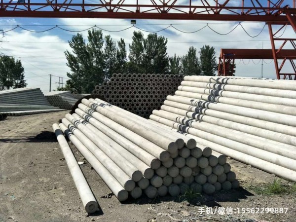 武宁190*10米非预应力水泥电线杆